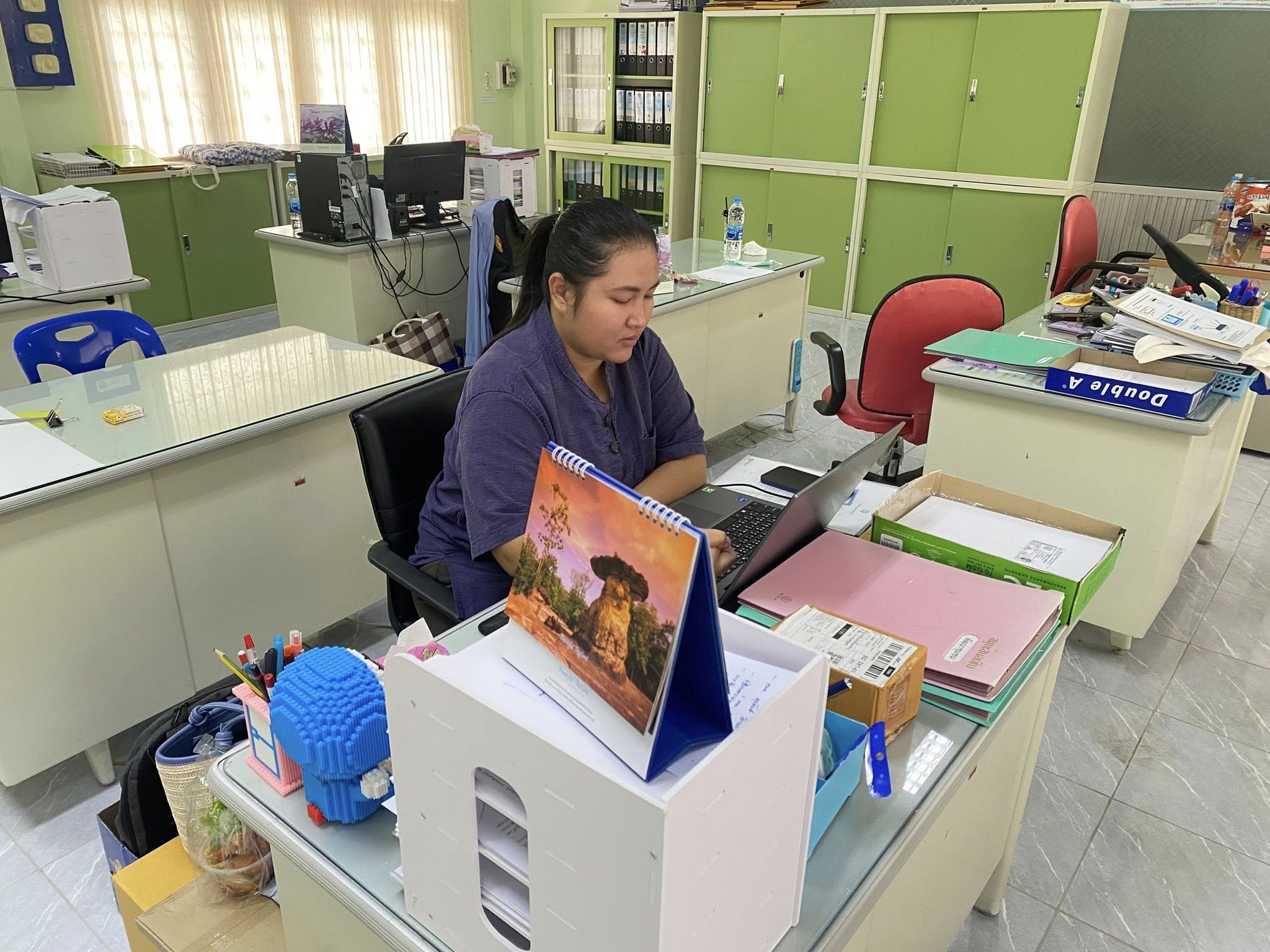 อำเภอเมืองลพบุรี โดยสำนักงานพัฒนาชุมชนอำเภอเมืองลพบุรี เข้าร่วมการฝึกอบรมหลักสูตรการบริหารจัดการและใช้ประโยชน์จากระบบบริหารจัดการข้อมูลกลางเพื่อการพัฒนาชุมชน