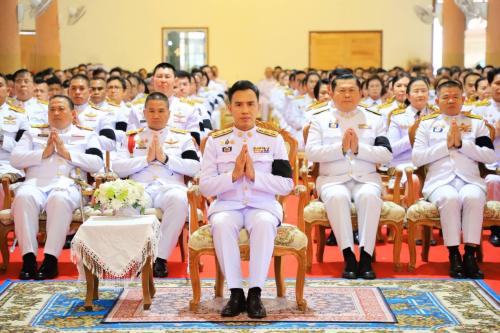 อำเภอเมืองลพบุรี โดยสำนักงานพัฒนาชุมชนอำเภอเมืองลพบุรี ร่วมพิธีบำเพ็ญกุศลอุทิศถวายพระราชกุศลแด่สมเด็จพระนางเจ้าสิริกิติ์ พระบรมราชินีนาถ พระบรมราชชนนีพันปีหลวง ครบปัญญาสมวาร 50 วัน