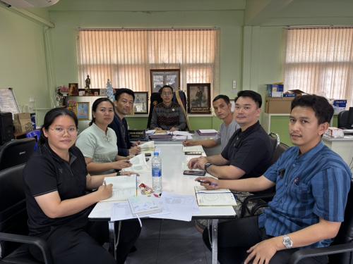 อำเภอเมืองลพบุรี โดยสำนักงานพัฒนาชุมชนอำเภอเมืองลพบุรี ประชุมสำนักงานฯ ประจำเดือนกุมภาพันธ์ 2569